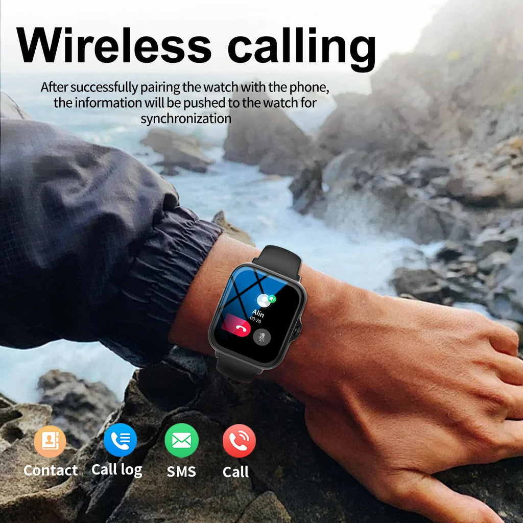 Smart watch with full touch