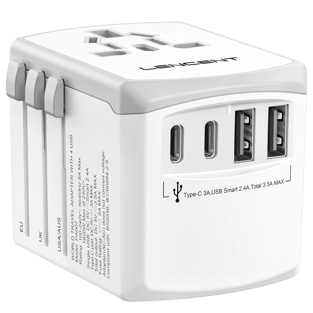LENCENT Universal Travel  Adapter