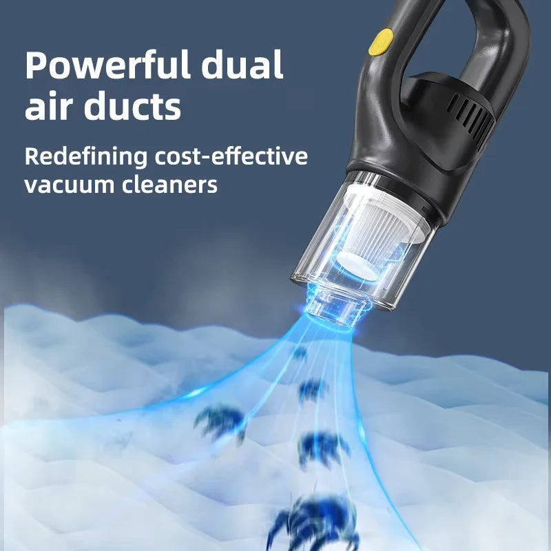 Wireless handheld vacuum cleaner