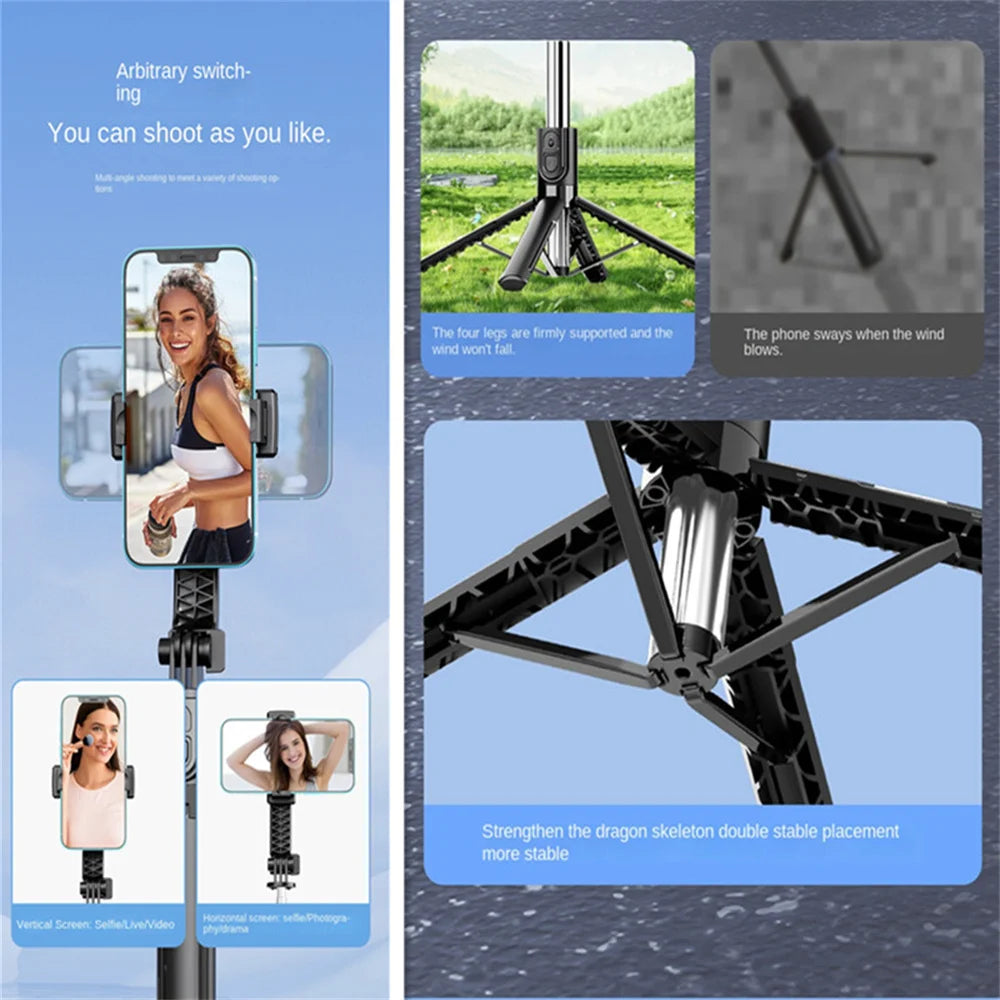 Wireless Selfie Stick for Smartphone