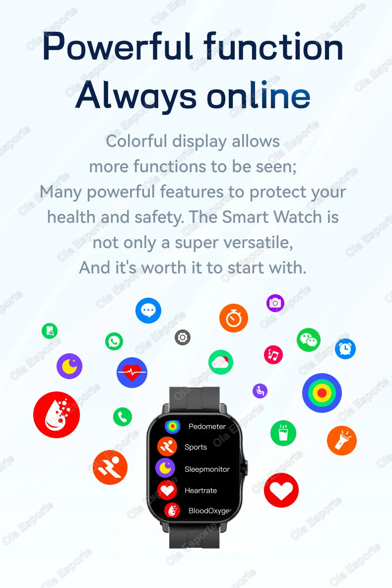 1.83'' Waterproof Watch