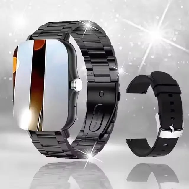 10050091741 Men Women SmartWatch 2.02 Amoled Call Heart Rate Blood Pressure Sport Fitness Waterproof Smart Watch for IOS Android