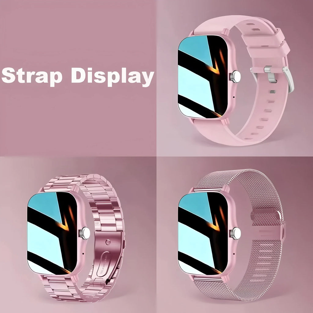10050091741 Men Women SmartWatch 2.02 Amoled Call Heart Rate Blood Pressure Sport Fitness Waterproof Smart Watch for IOS Android