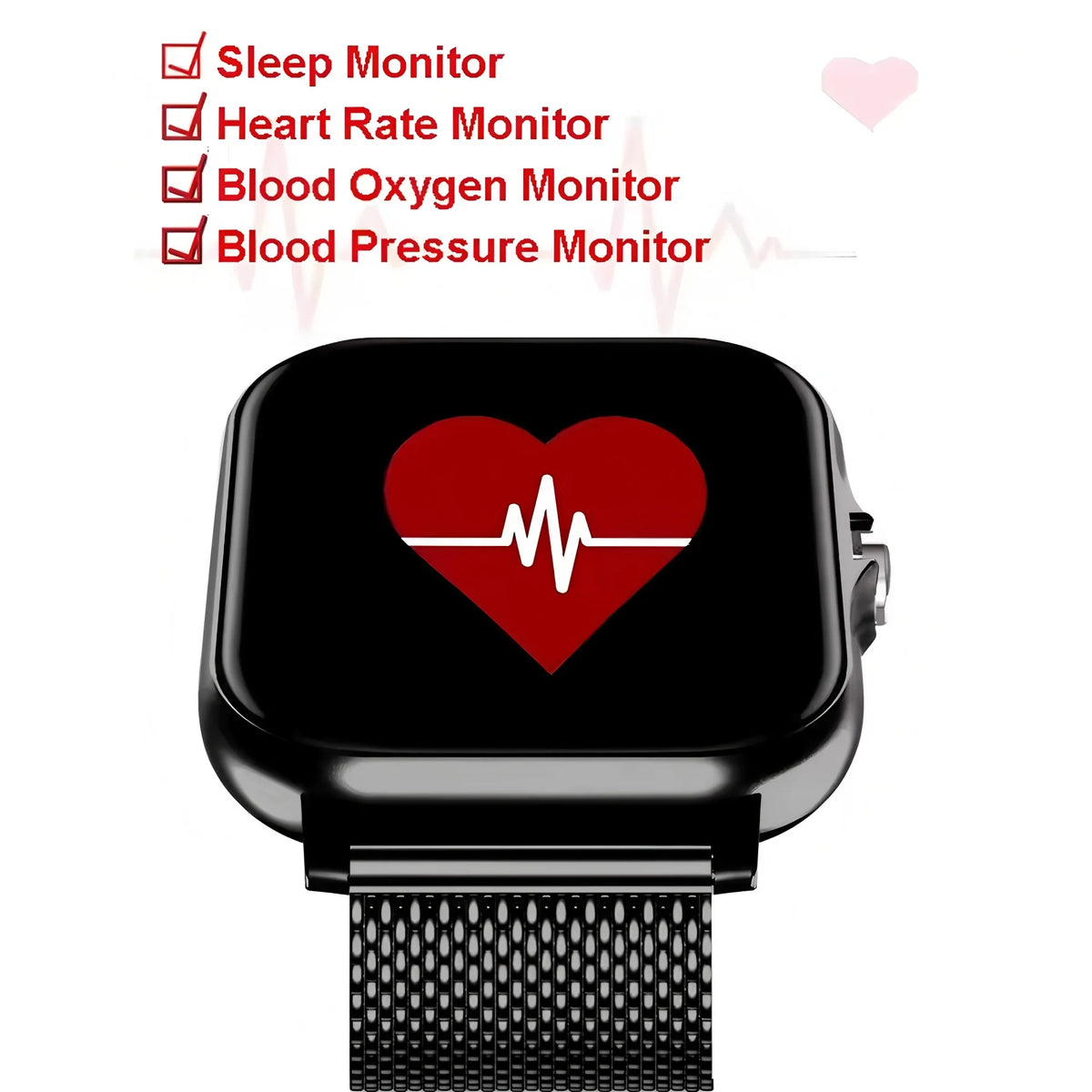 10050091741 Men Women SmartWatch 2.02 Amoled Call Heart Rate Blood Pressure Sport Fitness Waterproof Smart Watch for IOS Android