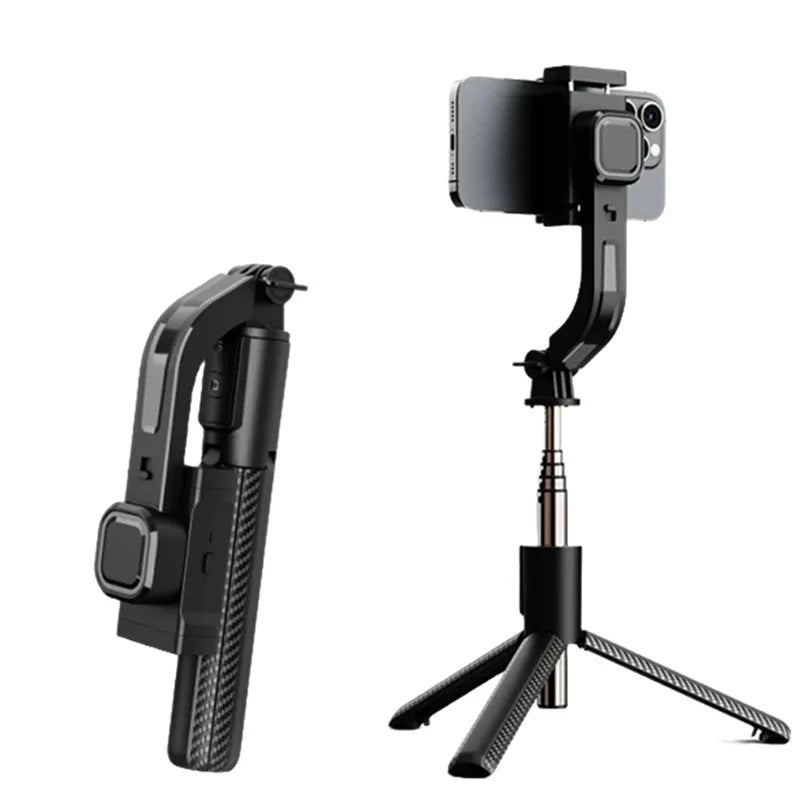 360 Rotation Following Shooting Mode Gimbal Stabilizer Selfie Stick Tripod Gimbal For iPhone Phone Smartphone Live Photography